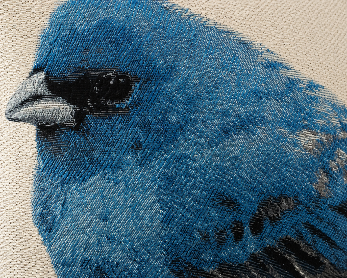 Bird Embroidery Decorative Pil Pillows