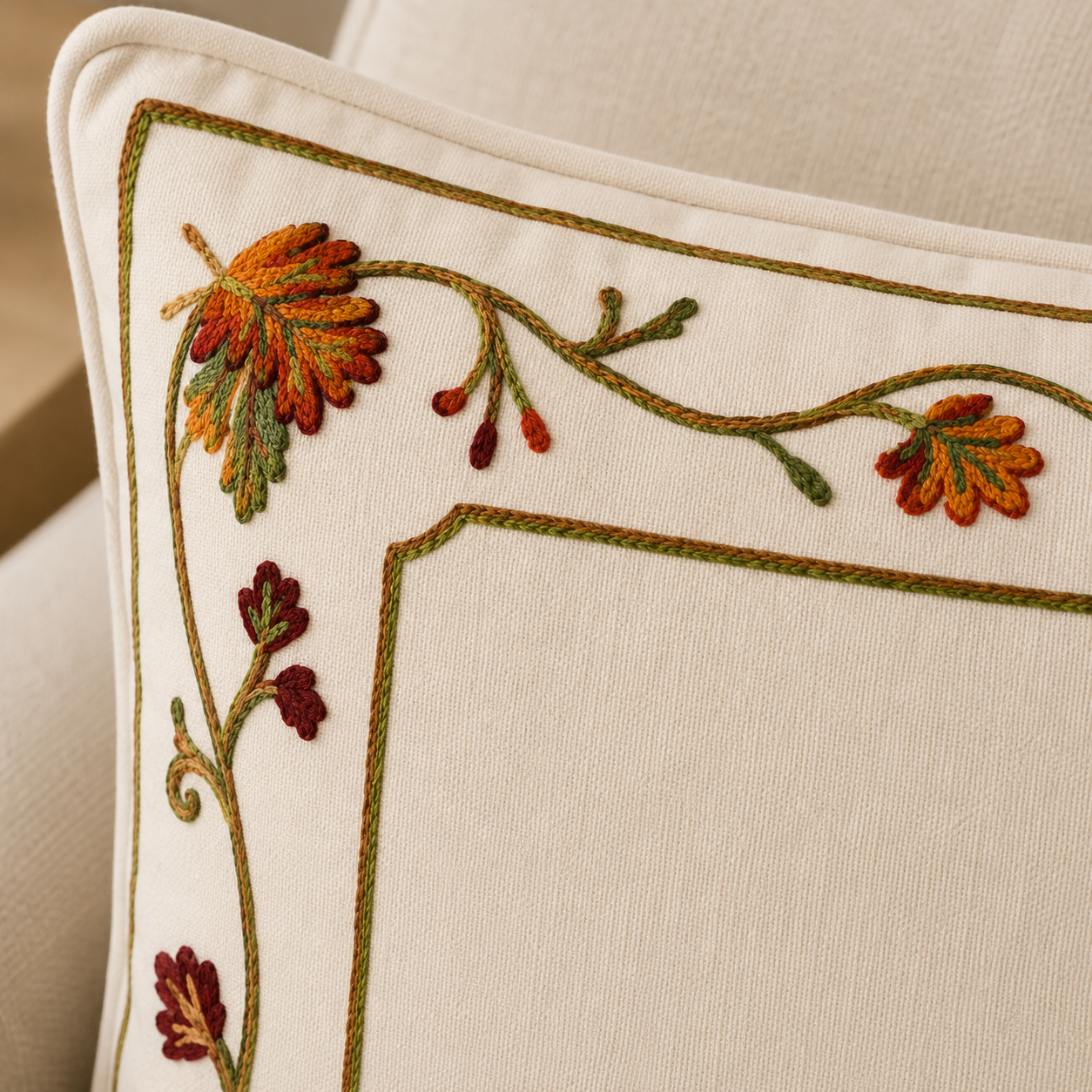 Harvest Vine Pillow Cover & Insert