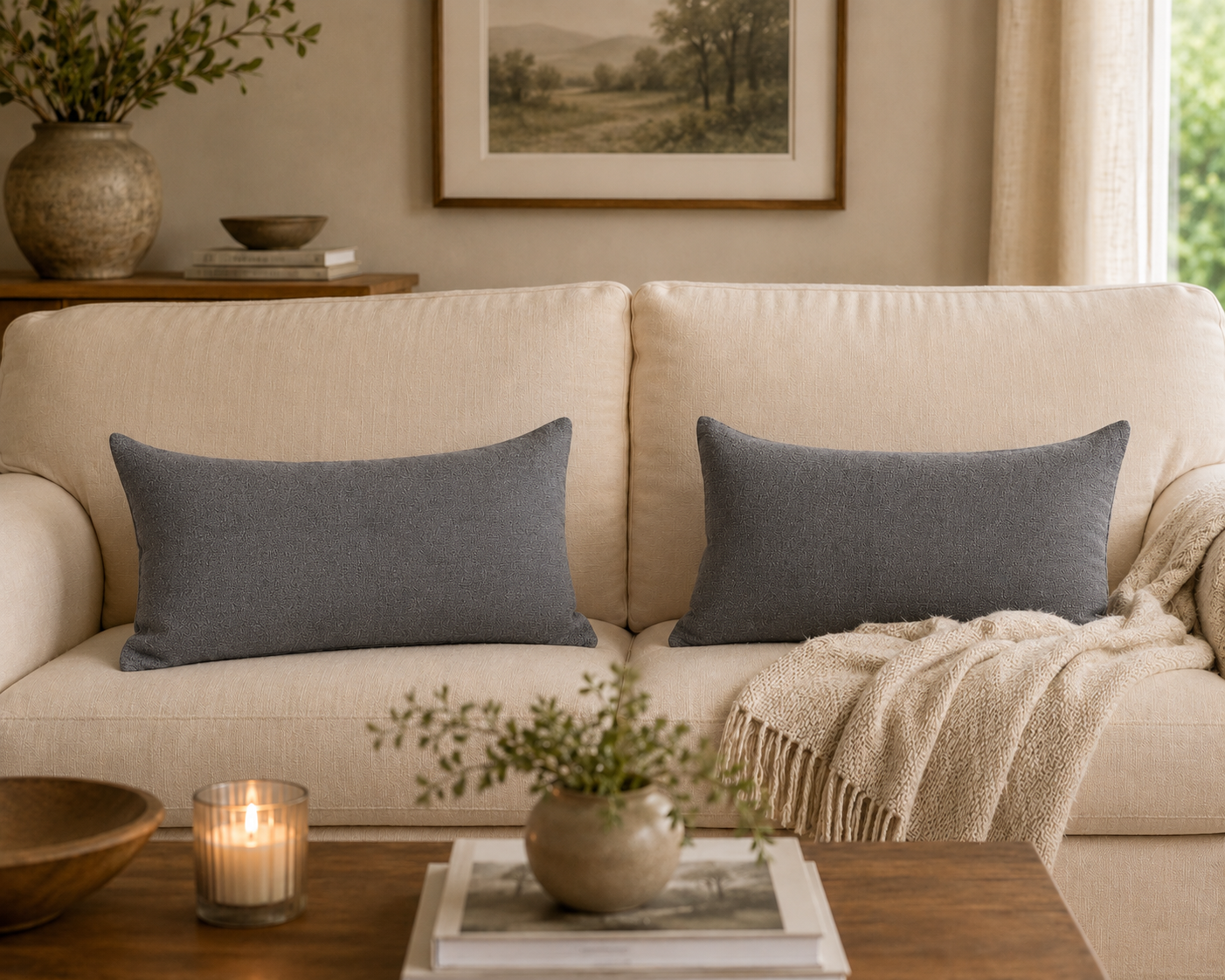 Manor Luxe Soft Texture Essentials Decorative Pillow