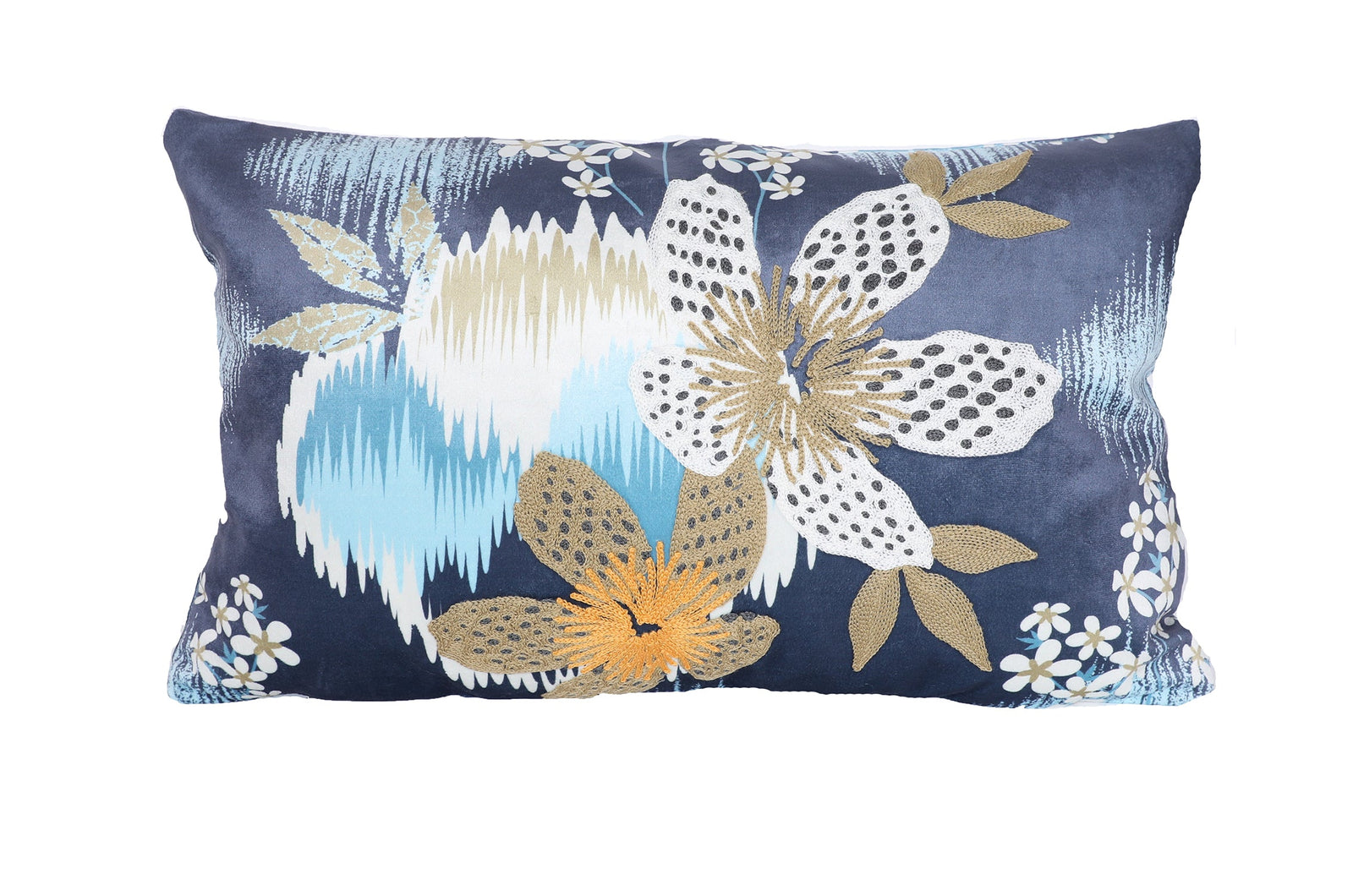 Manor Luxe Blossom Print Decorative Pillow