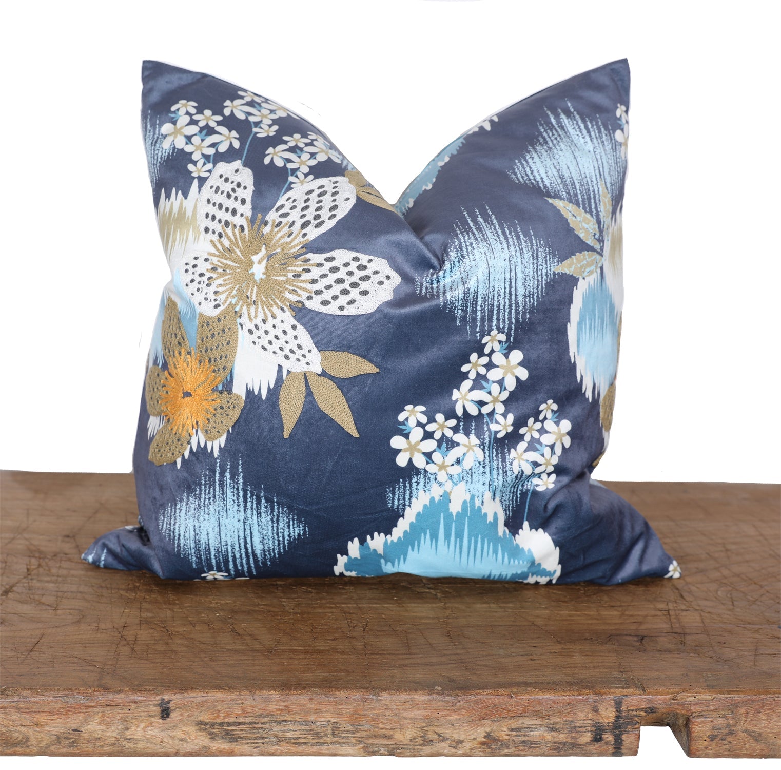 Manor Luxe Blossom Print Decorative Pillow