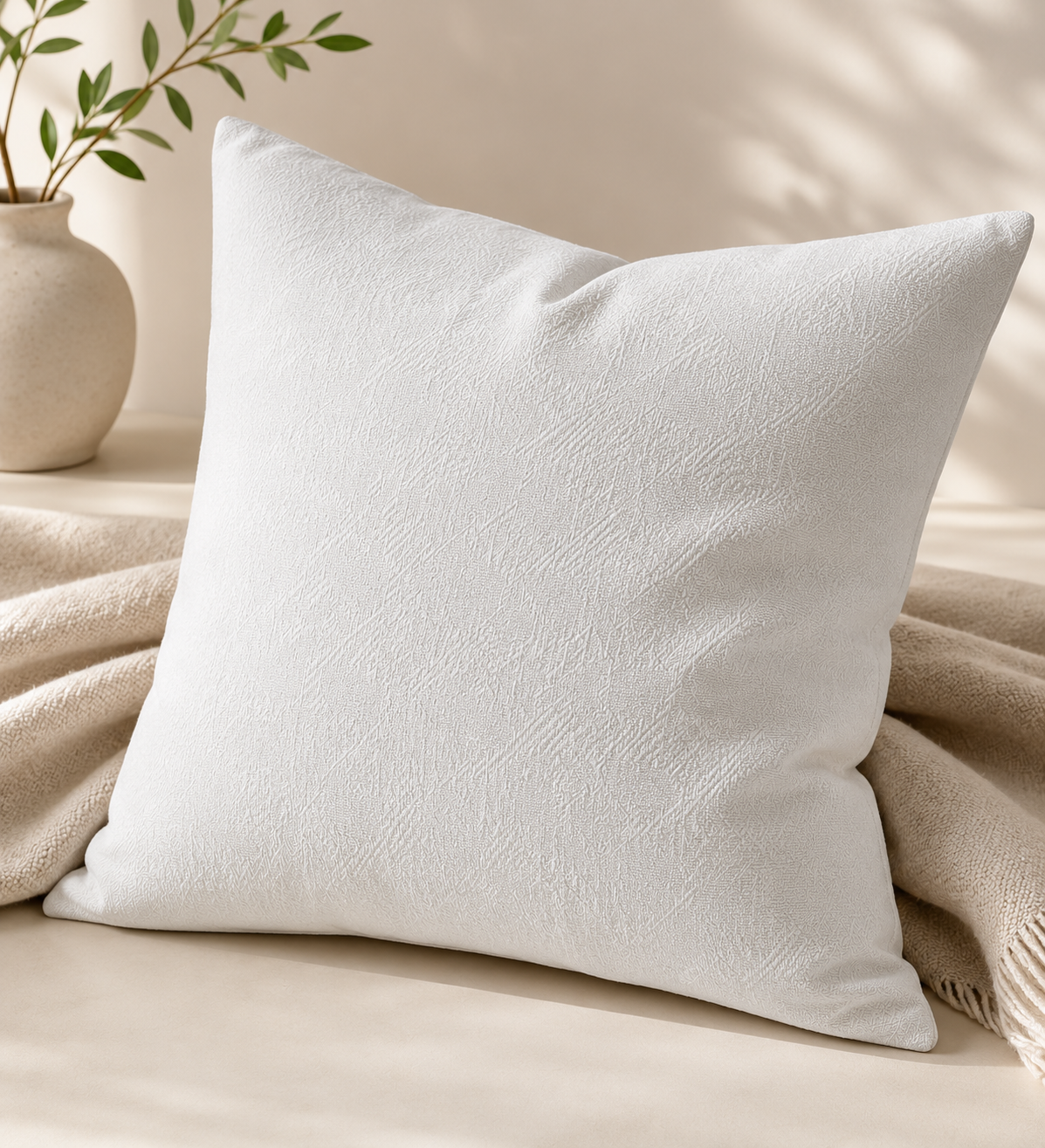 Manor Luxe Textured Solid Decorative Pillow