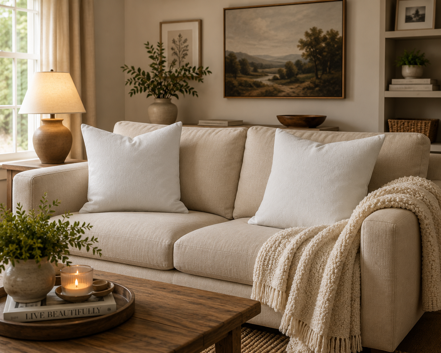 Manor Luxe Textured Solid Decorative Pillow