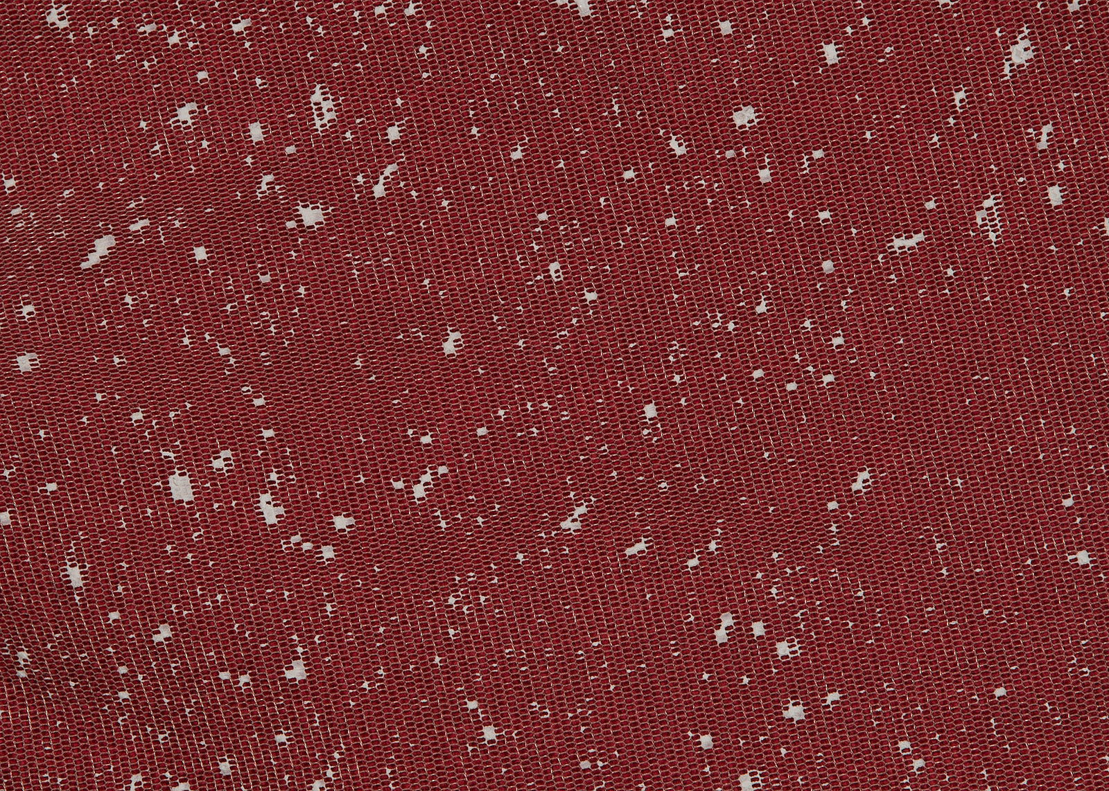 XIA HOME FASHIONS Snowing Sheer Overlay Faux Fur Trim Tree Skirt 20in Reversible