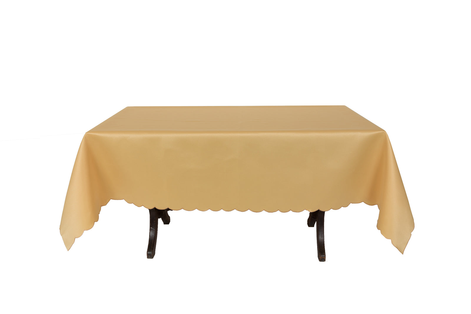 XD75018F Bountiful Leaf Solid Tablecloth 60x84