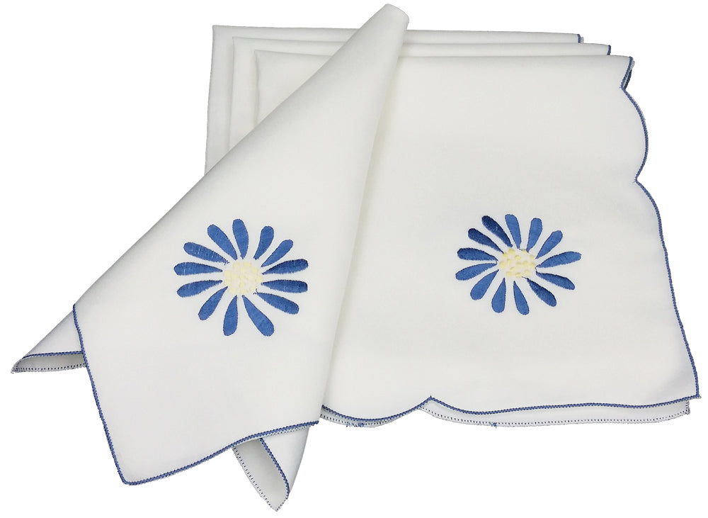 Crochet Flowers Placemats