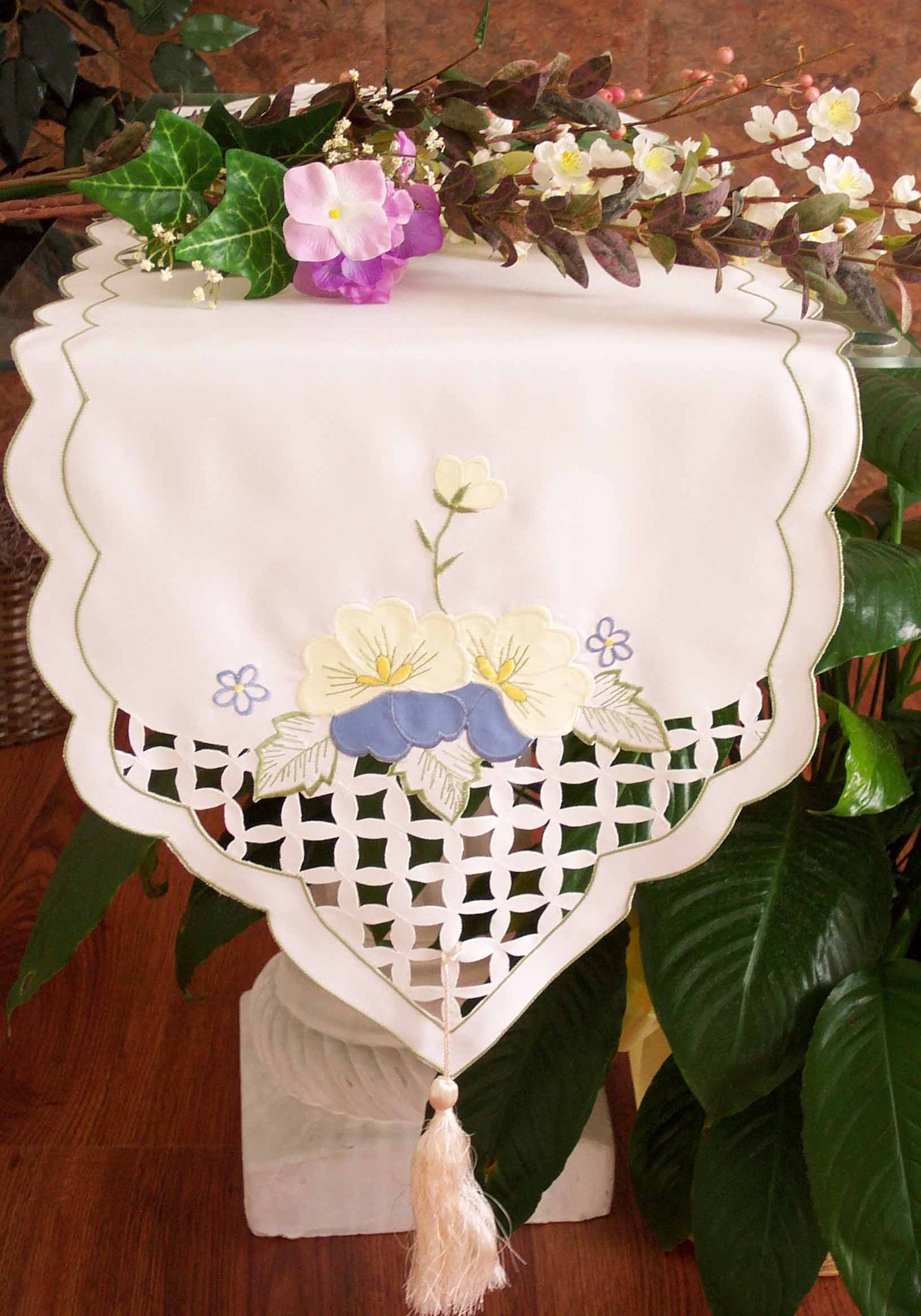 Floral Cutwork