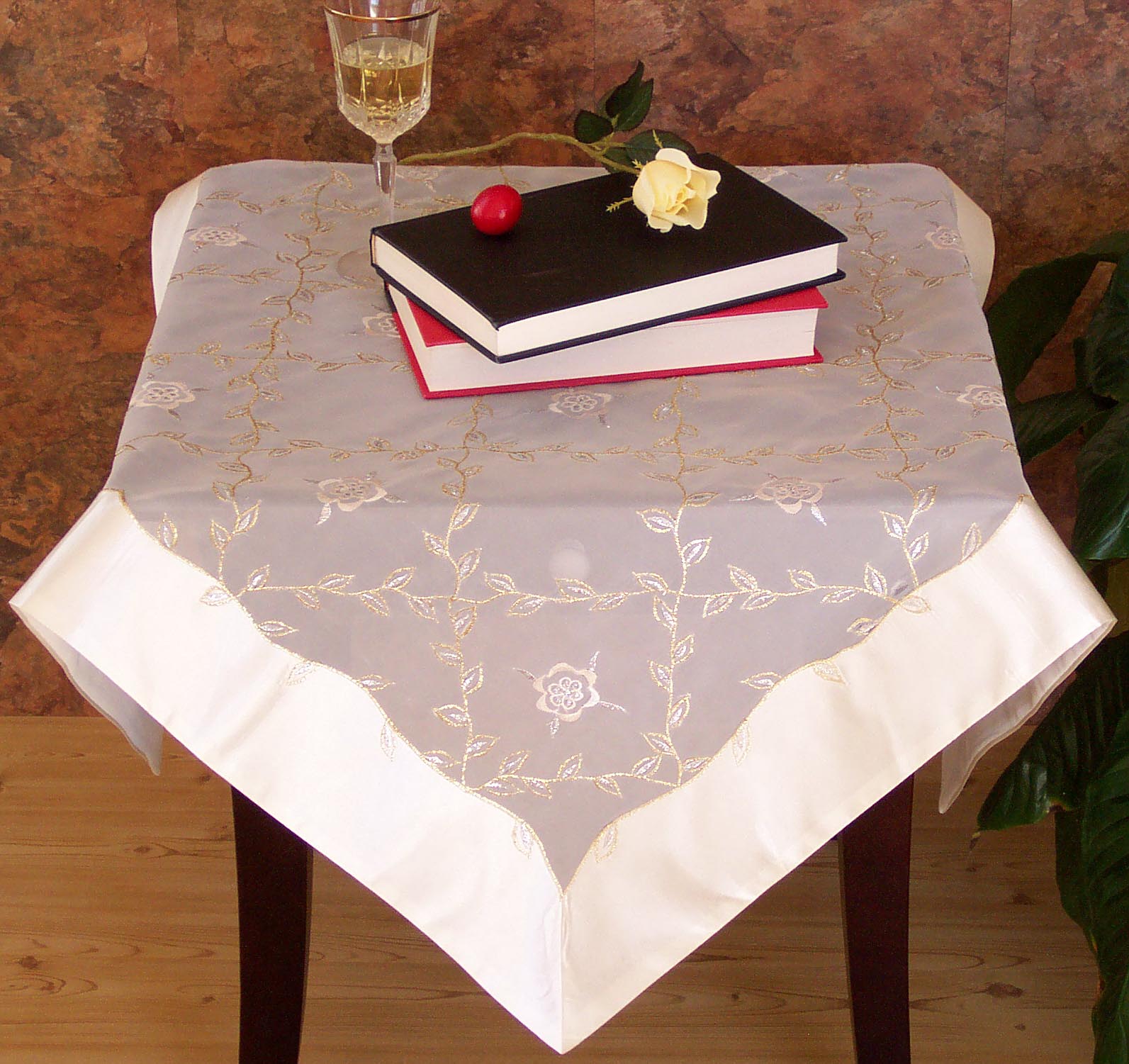 Sheer Floral Vine