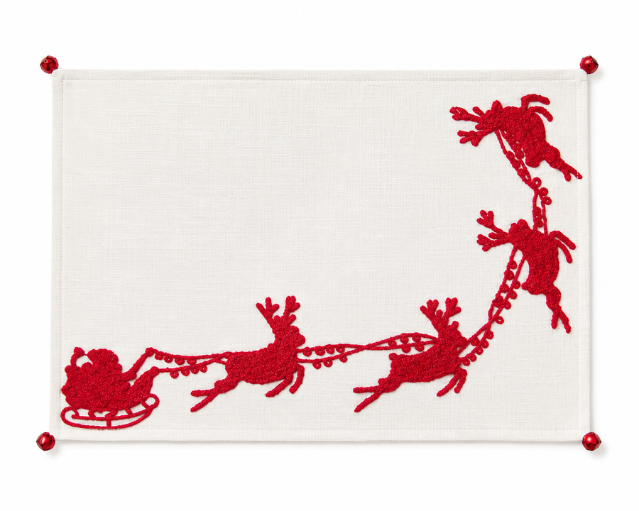 Holiday Reindeer Placemat