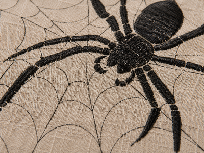 Creepy Spider Placemats | Set of 4