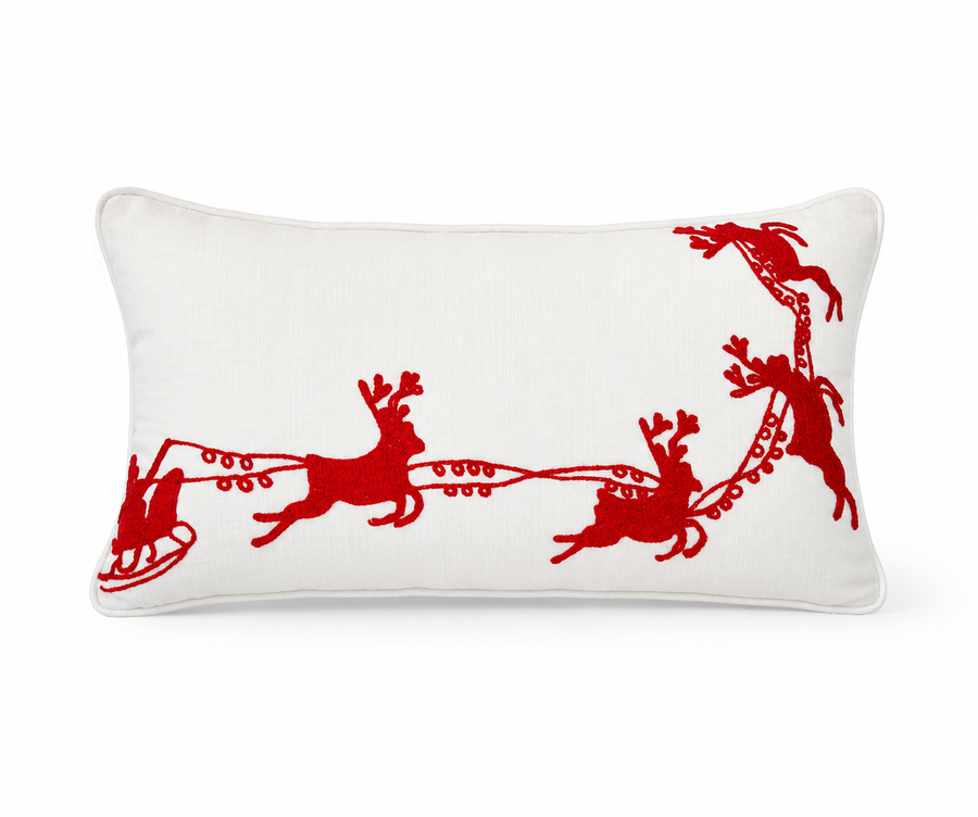 Birds on Holly Pillows