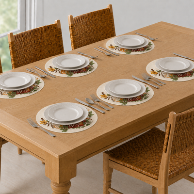 Harvest Pumpkins Placemats | Set of 4