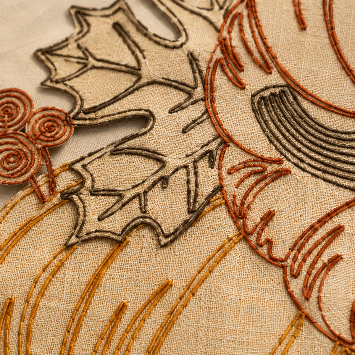 Pumpkin Harvest Placemats | Set of 4