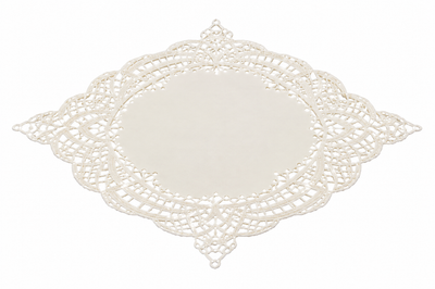 Xia Home Fashions Lace Cutwork Table Topper 36x36 Inch Ivory