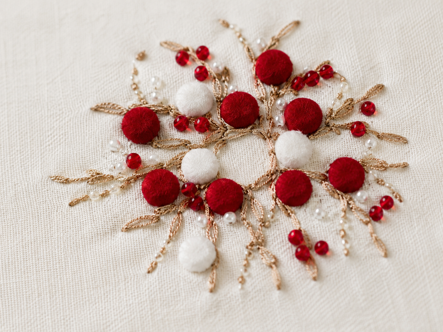 Holiday Berry Wreath Napkins