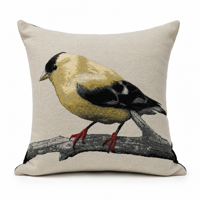 Bird Embroidery Decorative Pil Pillows