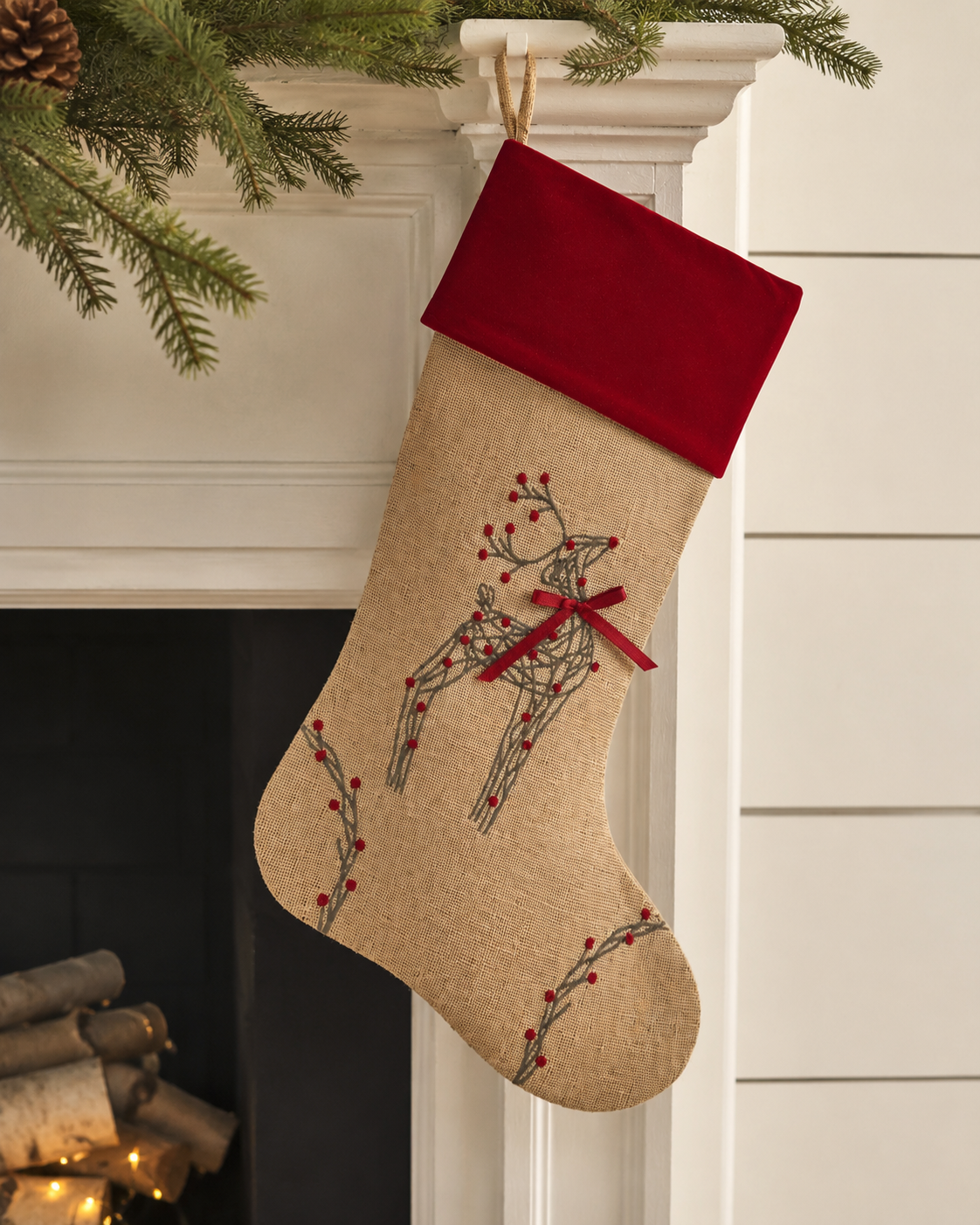 Rustic Reindeer Runners