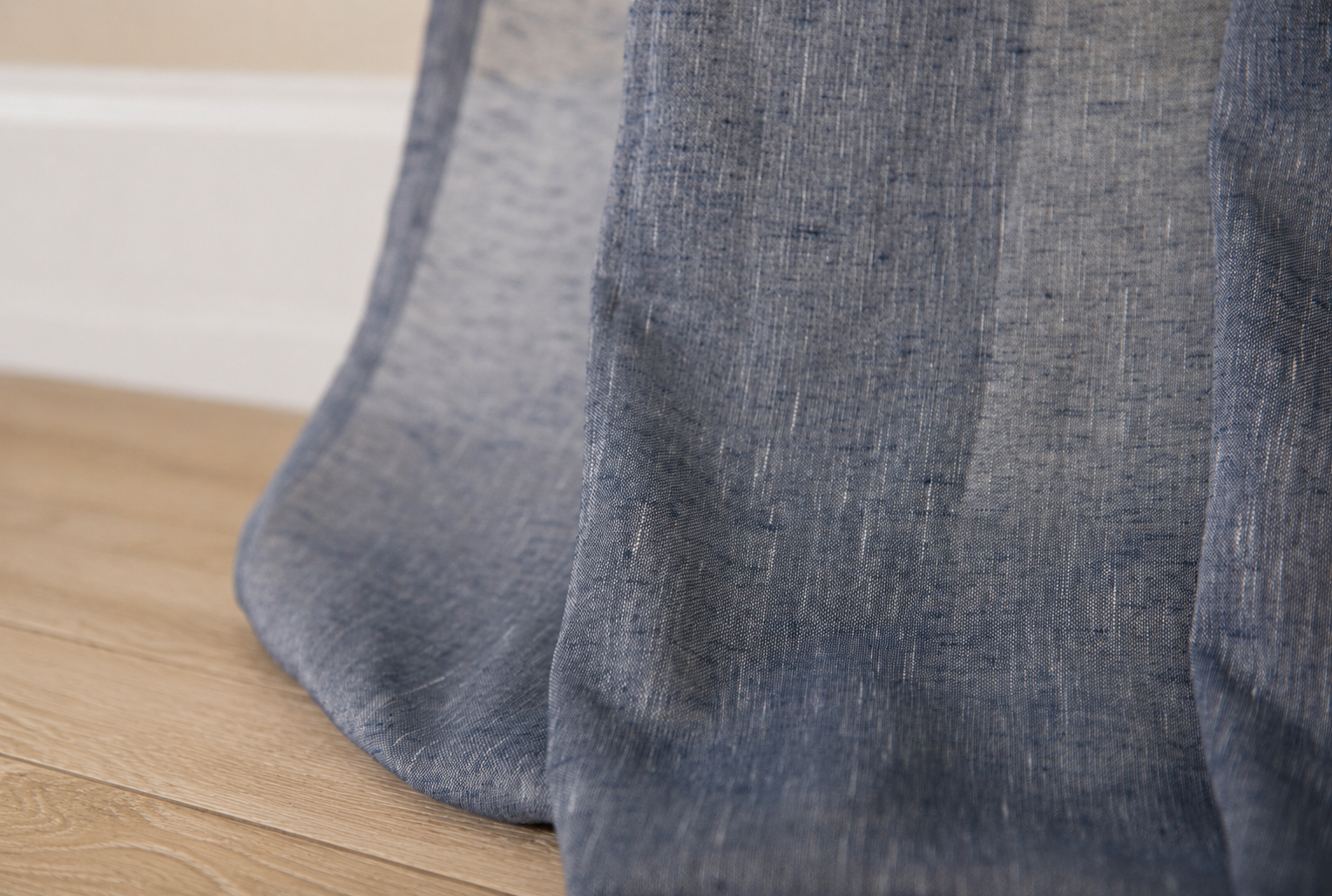 Blue Ridge Sheer Rod Pocket Curtain Panel
