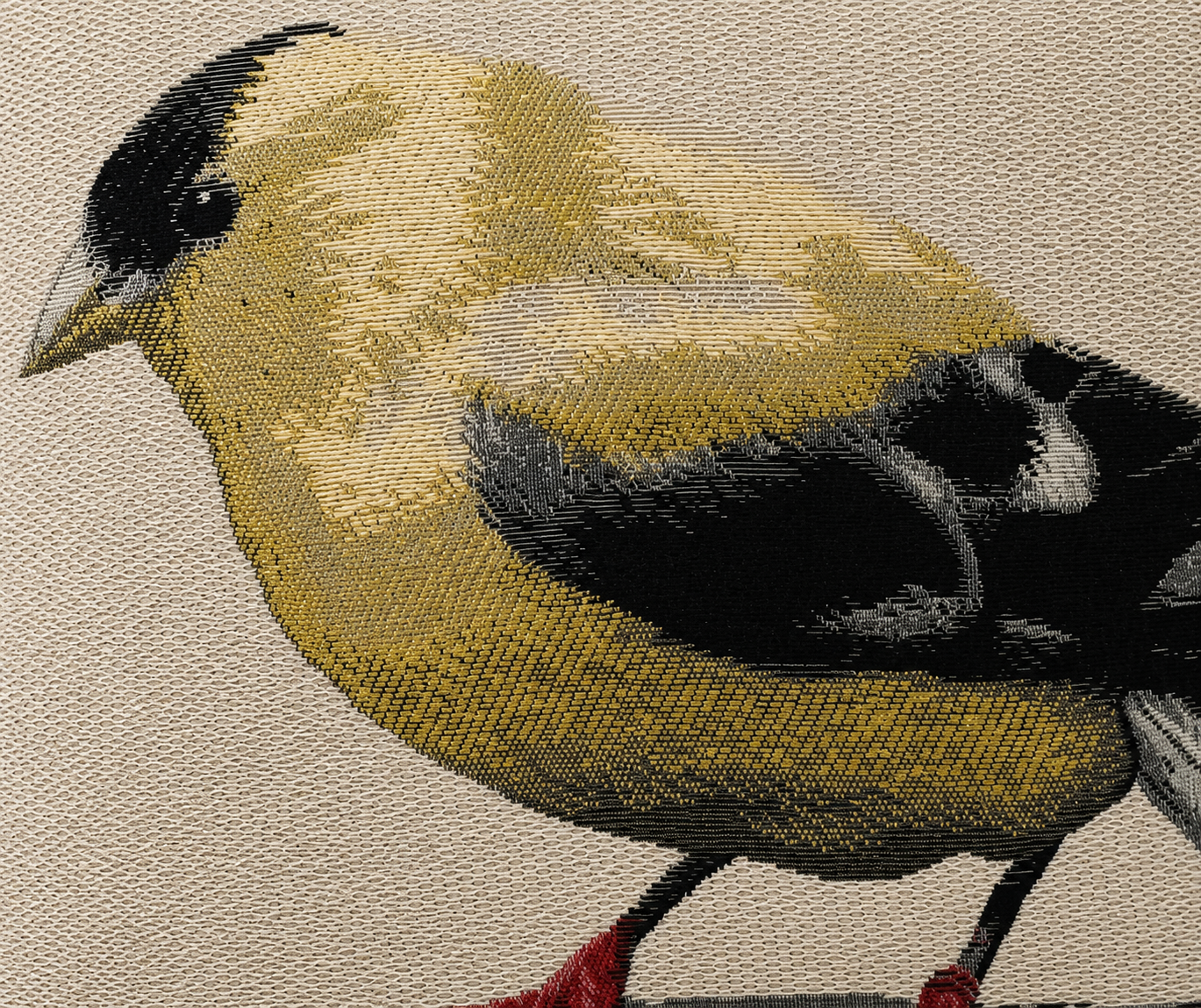 Bird Embroidery Decorative Pil Pillows