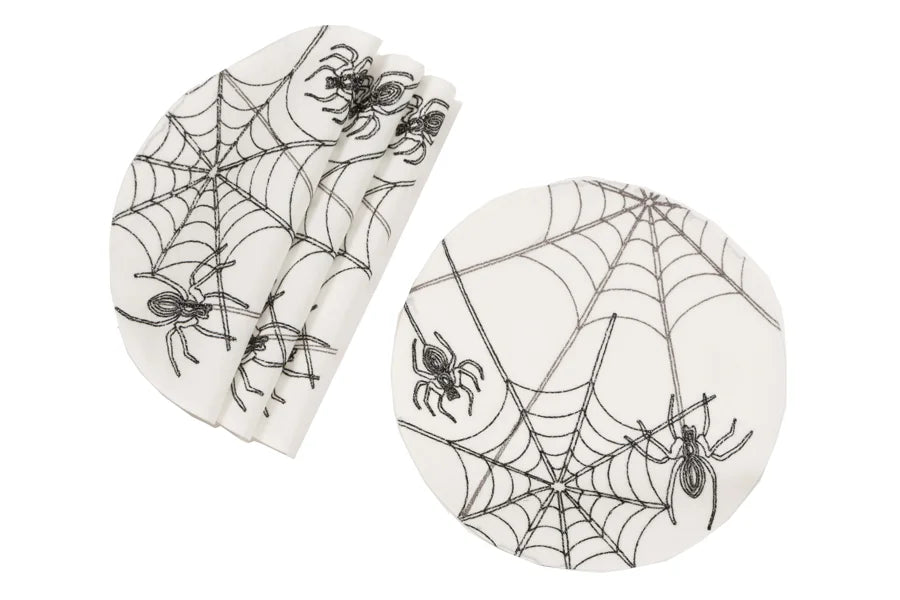 Spider Web Placemats | Set of 4
