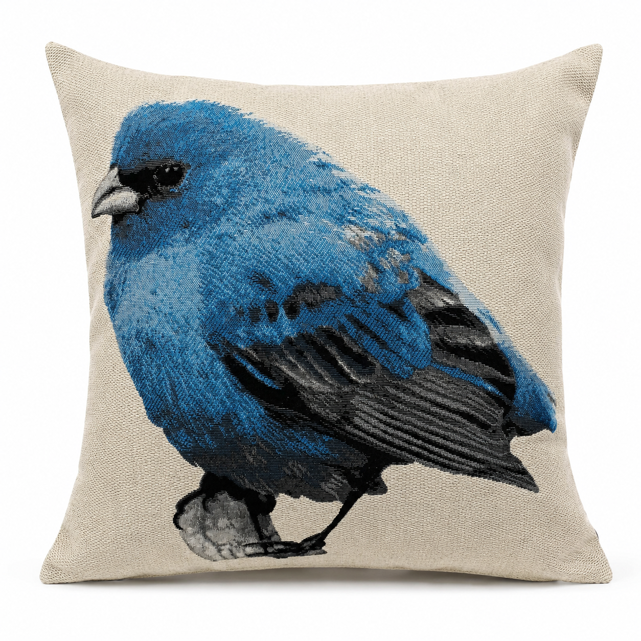 Bird Embroidery Decorative Pil Pillows