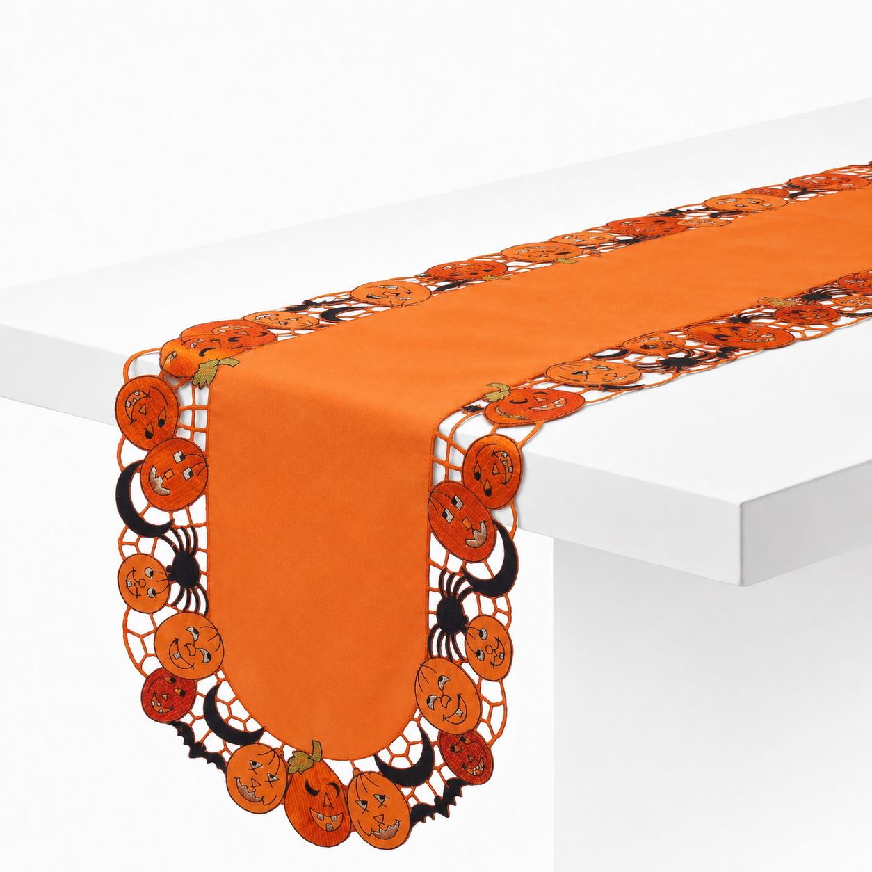 Happy Jack-O-Lanterns Table Runner