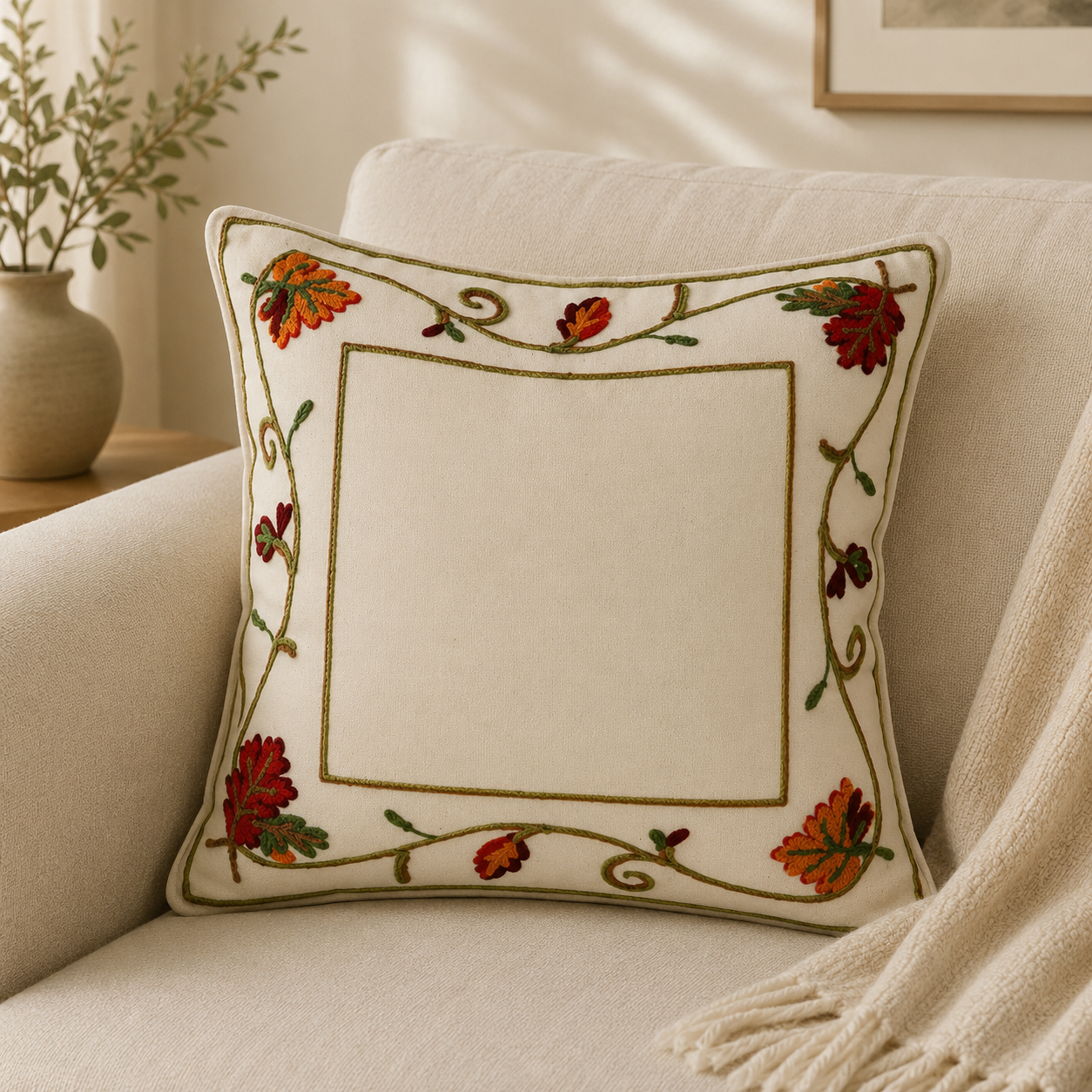 Harvest Vine Pillow Cover & Insert