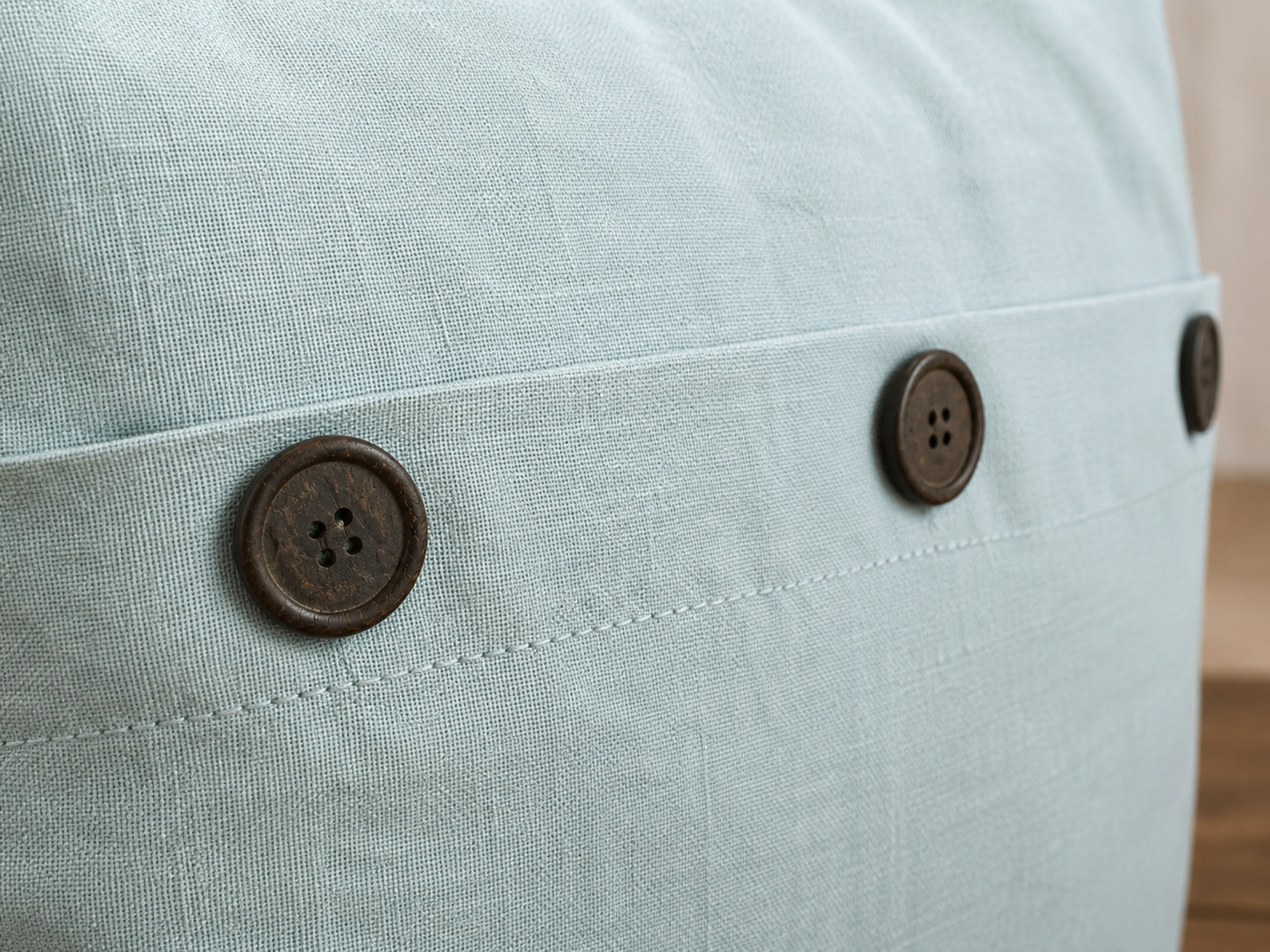 Solid Color with Buttons Pillows