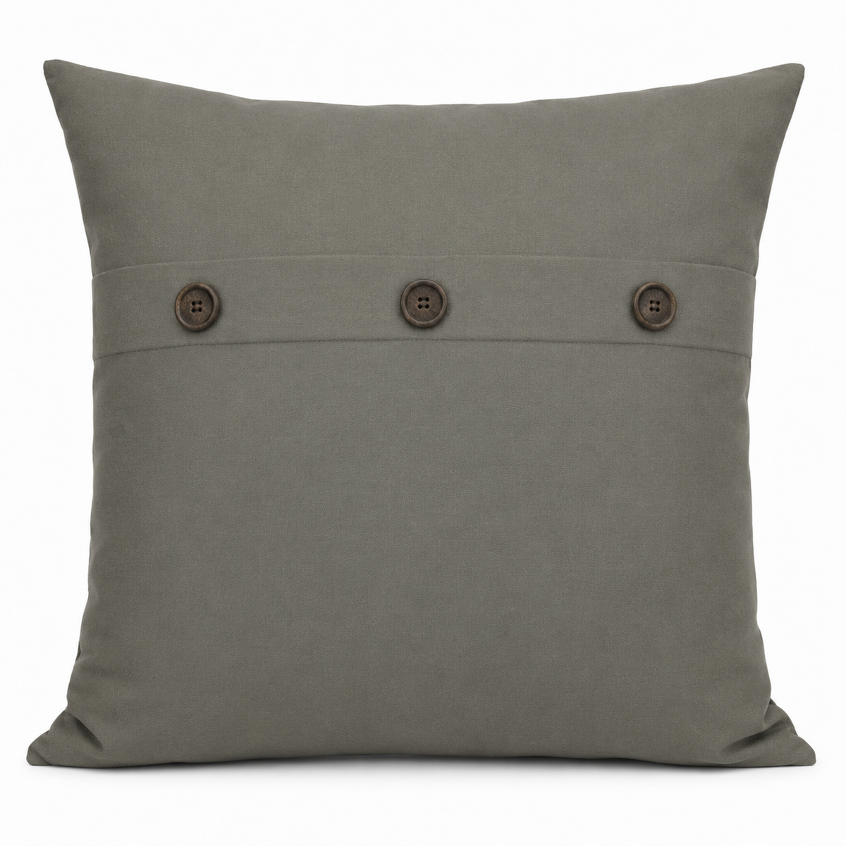 Solid Color with Buttons Pillows