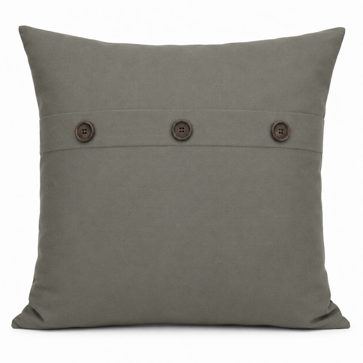 Solid Color with Buttons Pillows