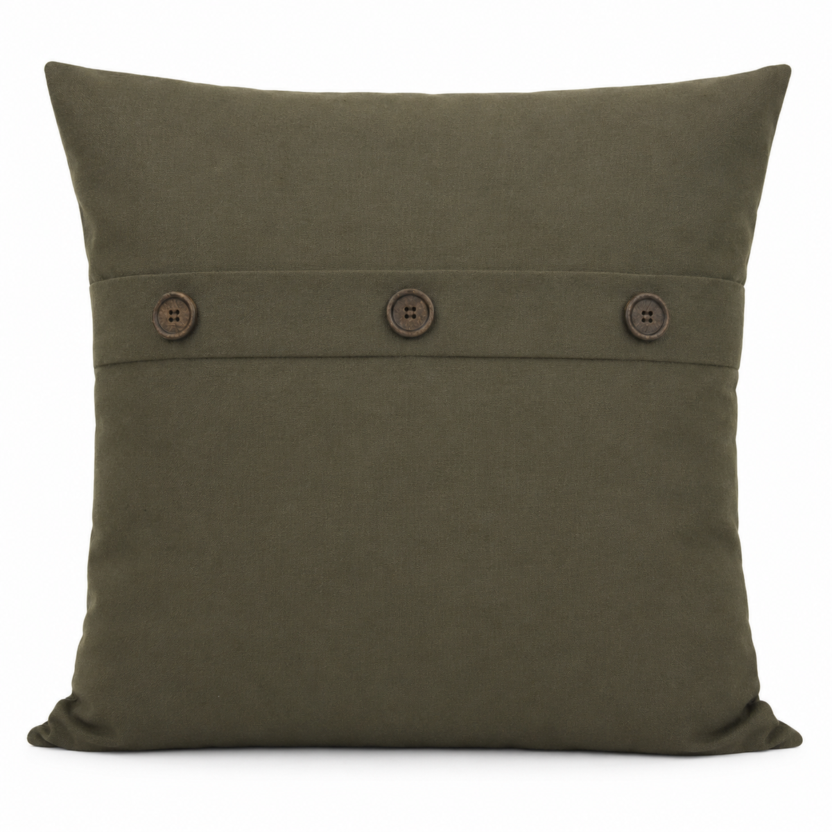 Solid Color with Buttons Pillows