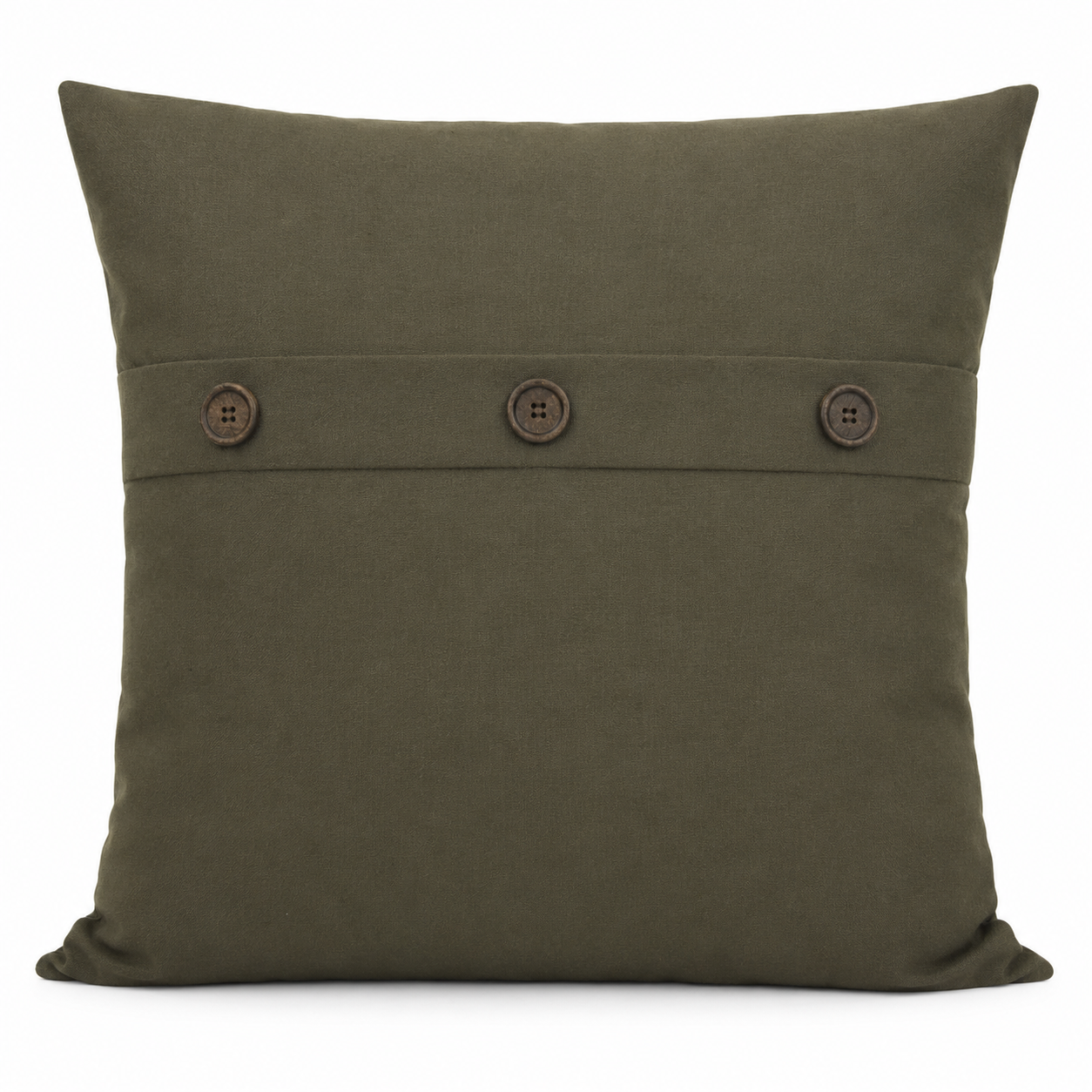 Solid Color with Buttons Pillows