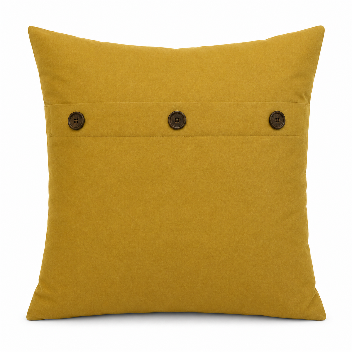 Solid Color with Buttons Pillows