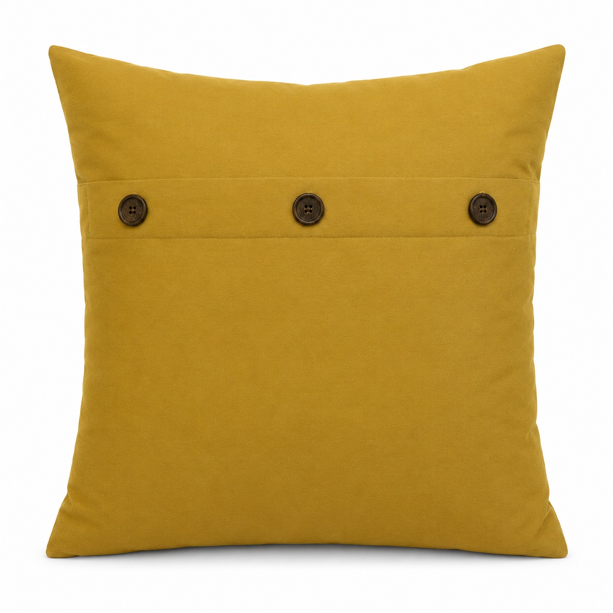 Solid Color with Buttons Pillows