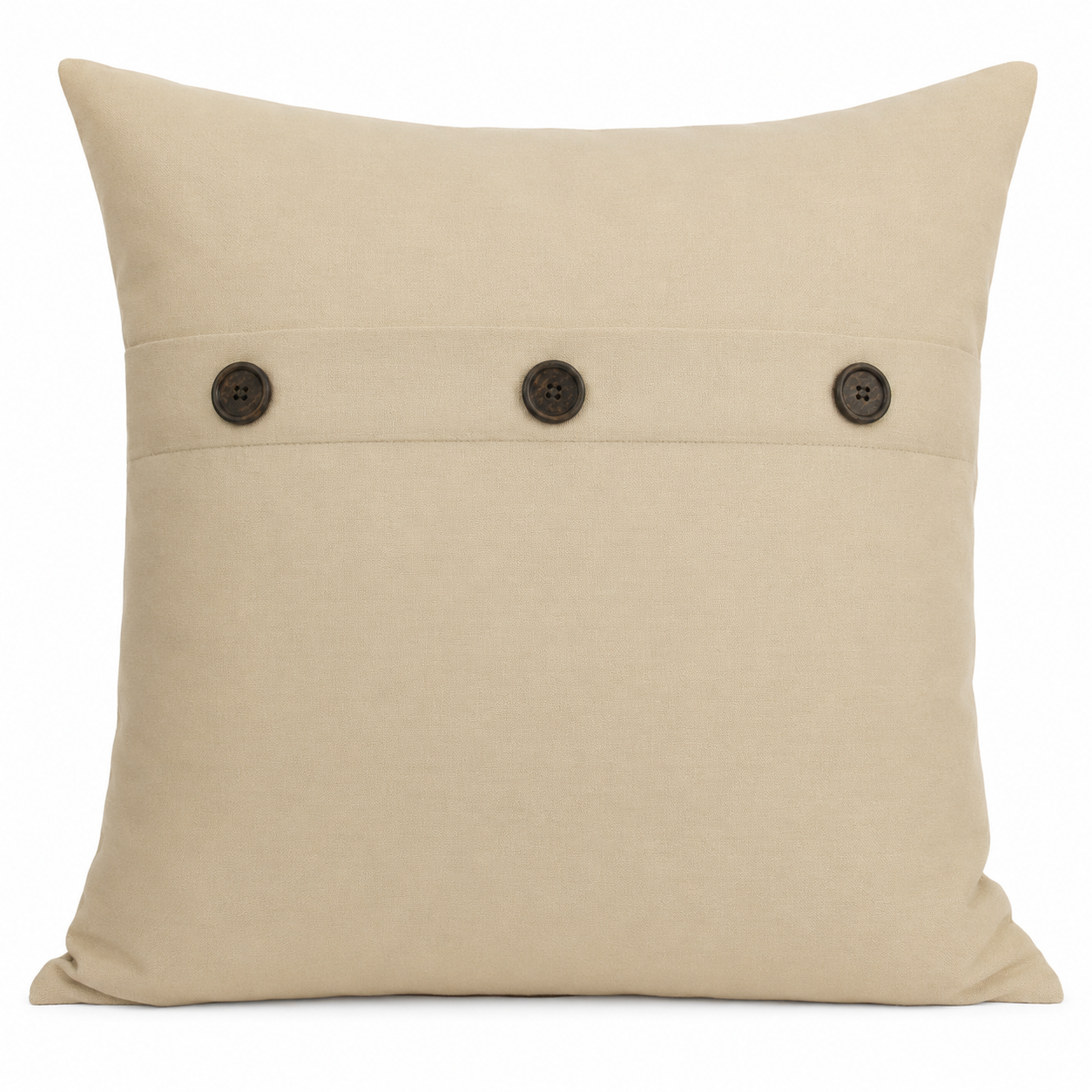 Solid Color with Buttons Pillows