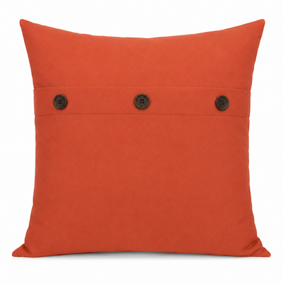 Solid Color with Buttons Pillows
