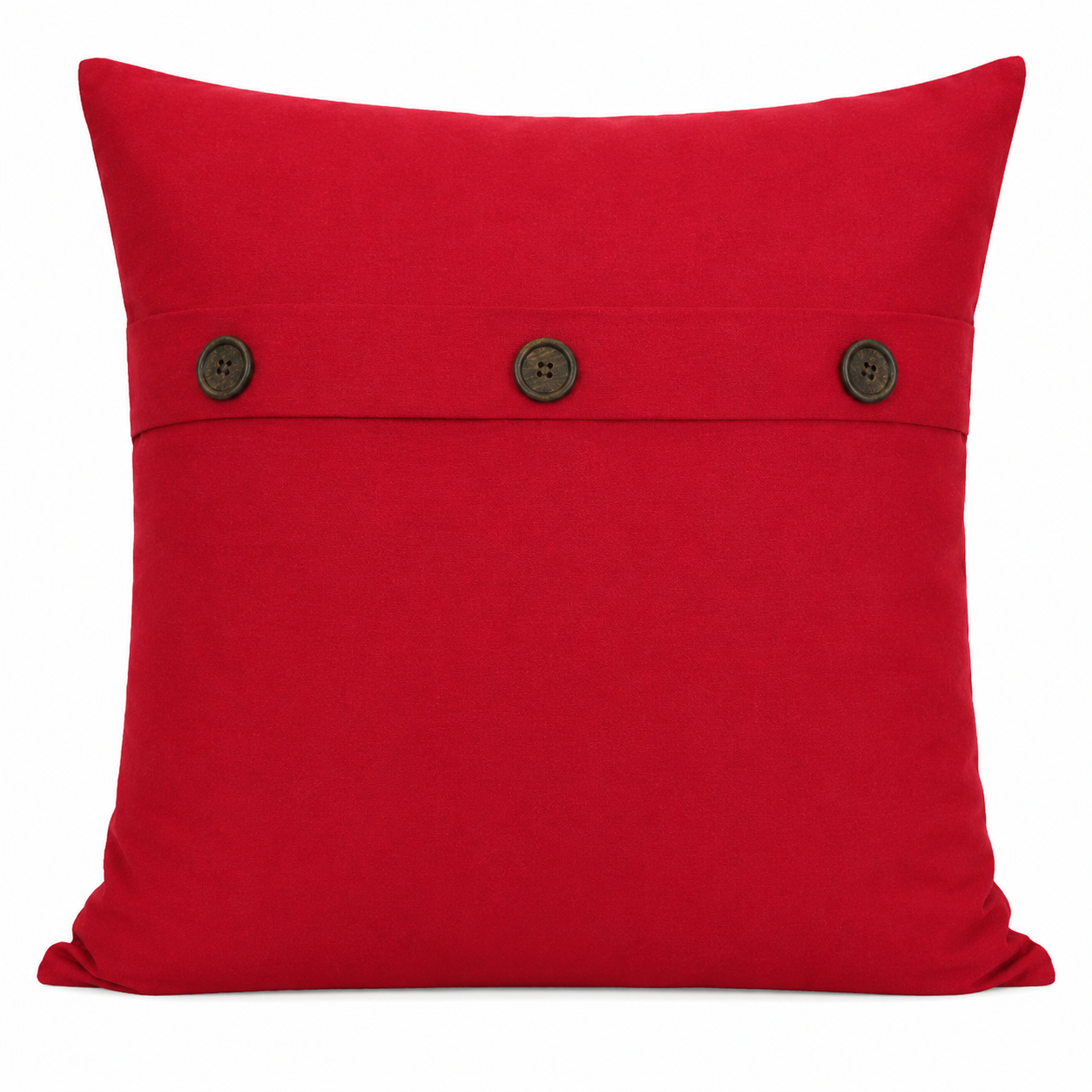 Solid Color with Buttons Pillows