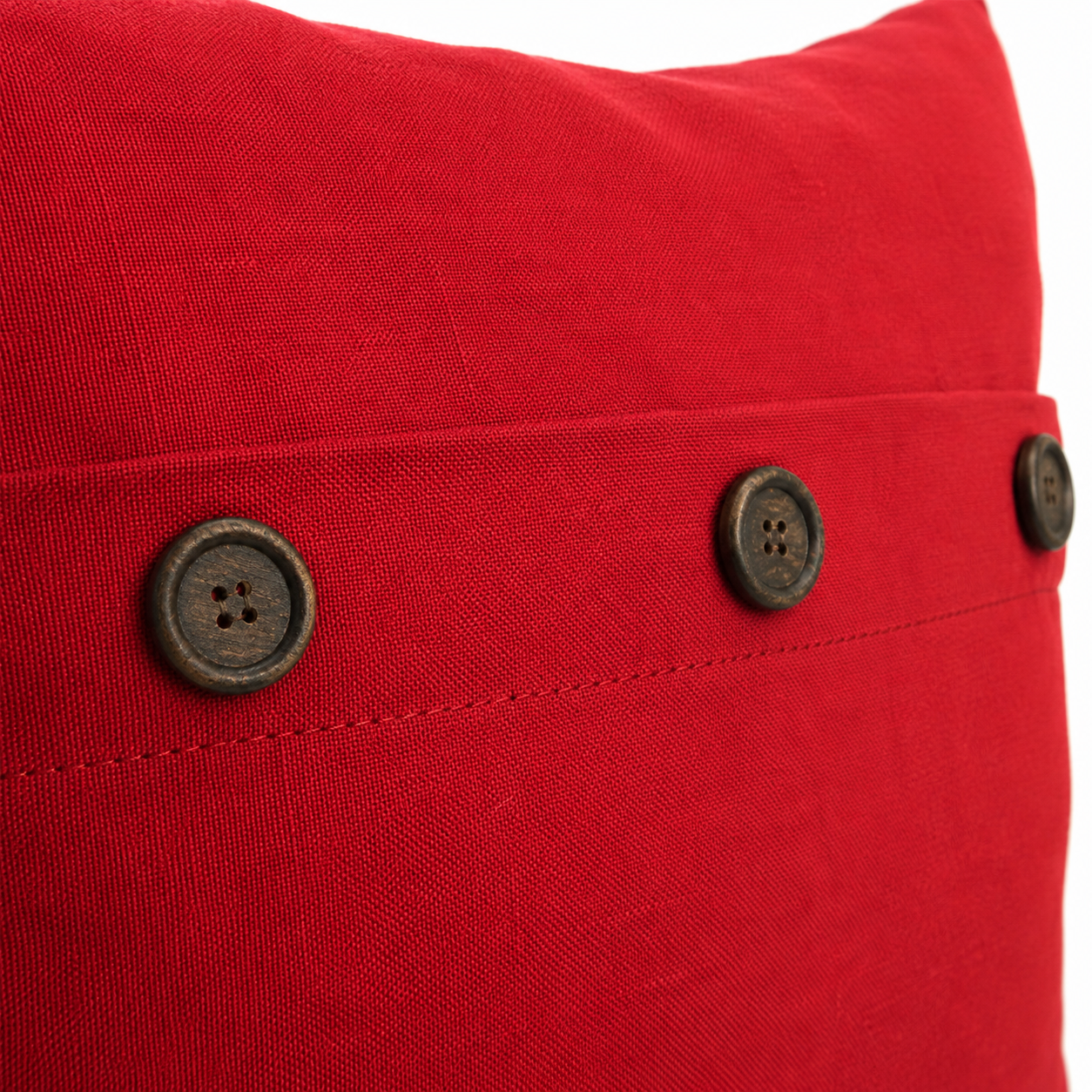 Solid Color with Buttons Pillows