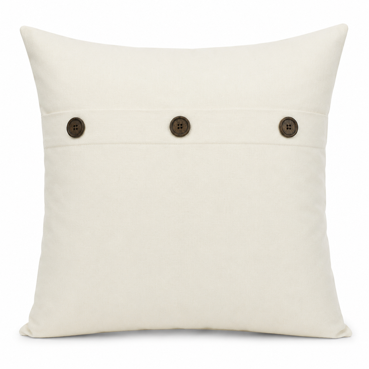 Solid Color with Buttons Pillows