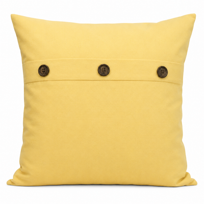 Solid Color with Buttons Pillows