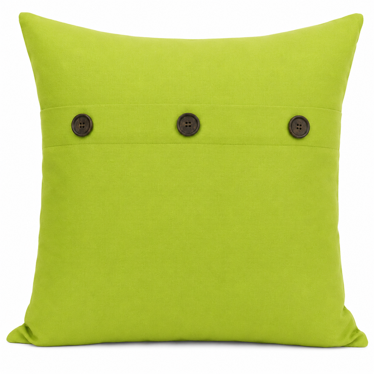 Solid Color with Buttons Pillows