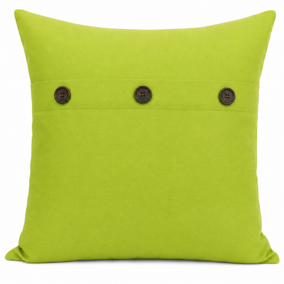 Solid Color with Buttons Pillows