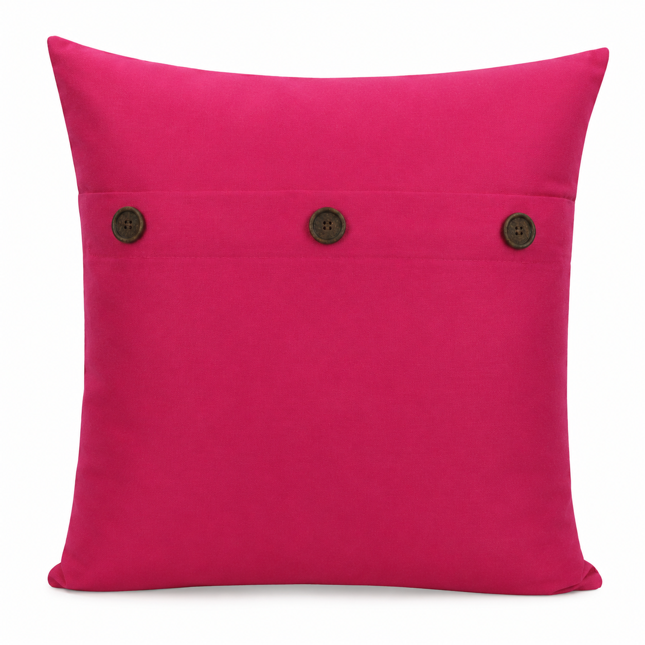 Solid Color with Buttons Pillows