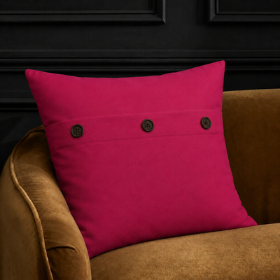 Solid Color with Buttons Pillows