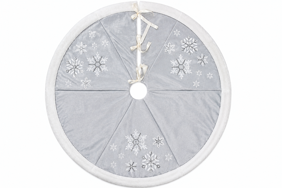 Glistening Snow Tree Skirt