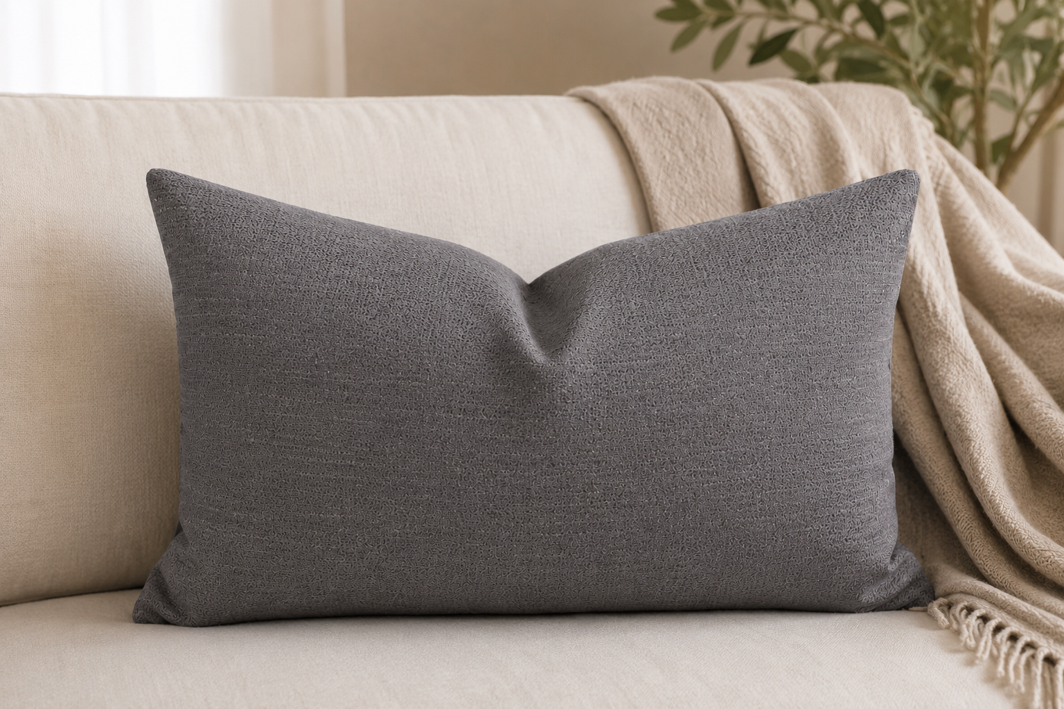Manor Luxe Soft Texture Essentials Decorative Pillow