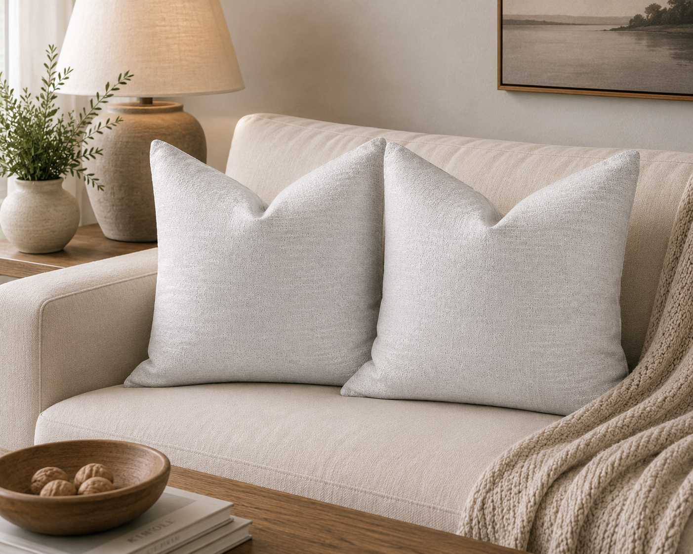 Manor Luxe Soft Texture Essentials Decorative Pillow