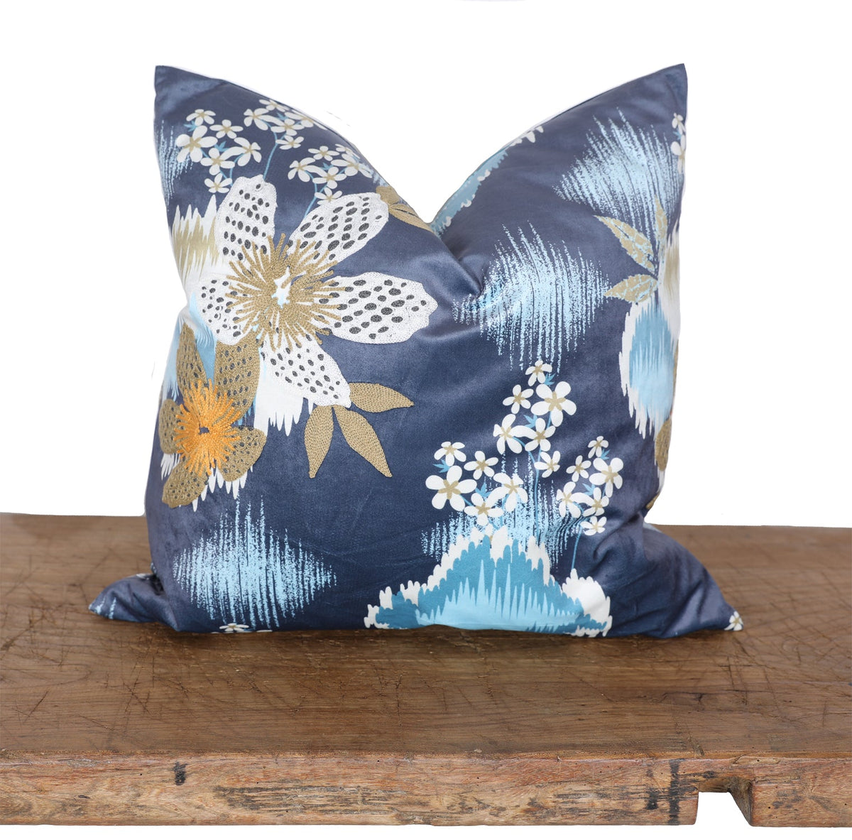 Manor Luxe Blossom Print Decorative Pillow