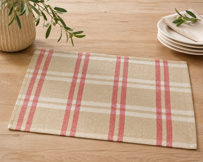 Linen Check Placemats