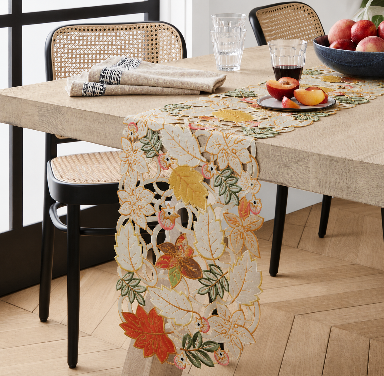XD54050 Harvest Splendor Mini Table Runner 12x28